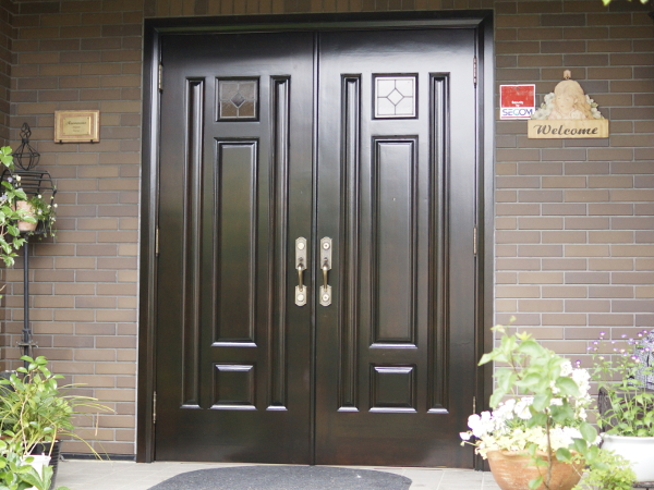 玄関ドア再塗装