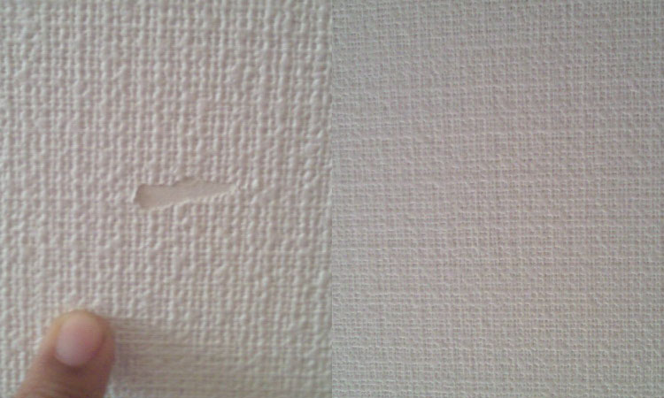 壁紙クロスの補修