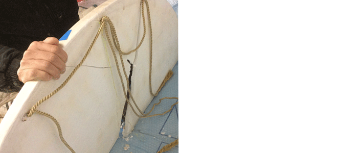 陶器のレリーフ