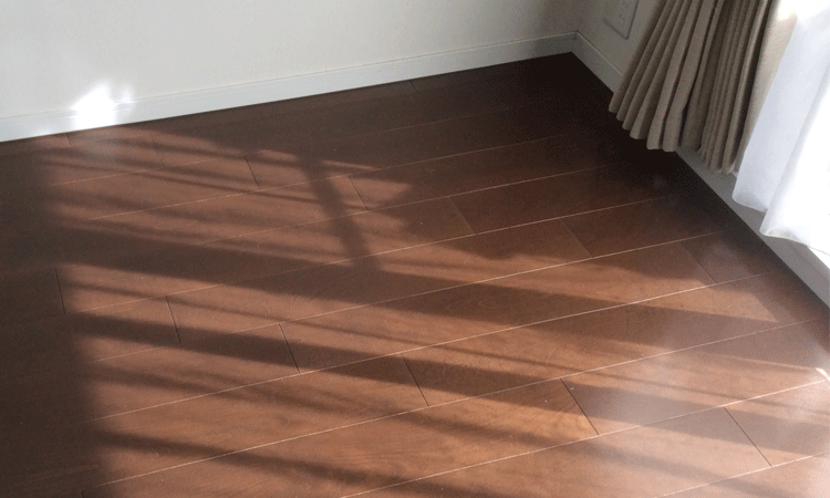 フローリングの傷補修