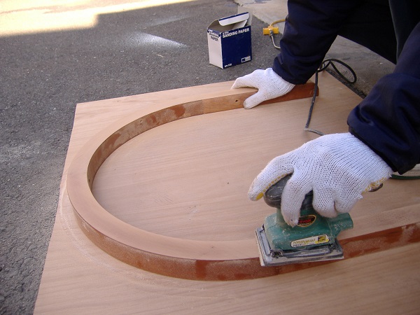 テーブルの修理