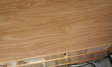 タンスの天板修理